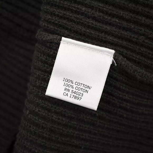 Banana Republic Brown Cotton Ribbed Thick Piped Half Button Sweater. - Picture 6 of 7